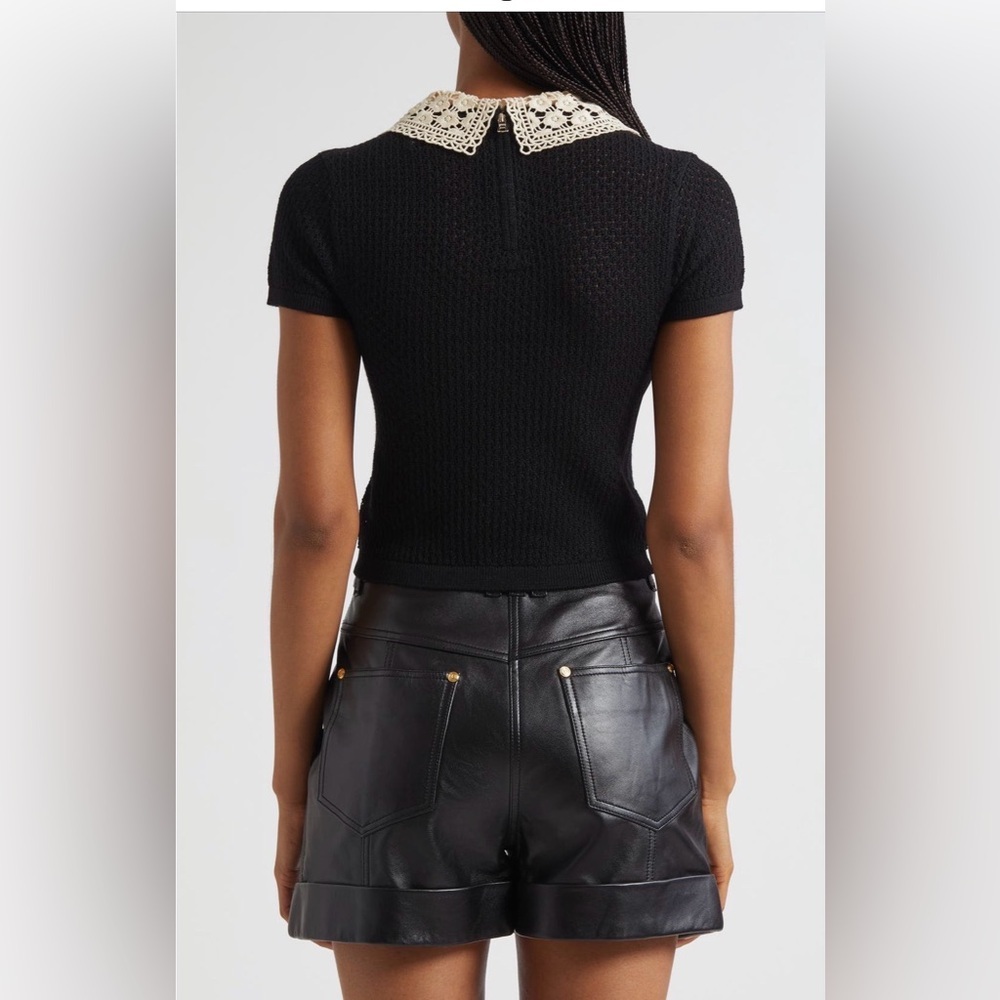 Alice & Olivia short sleeve sweater - Picture 3 of 6